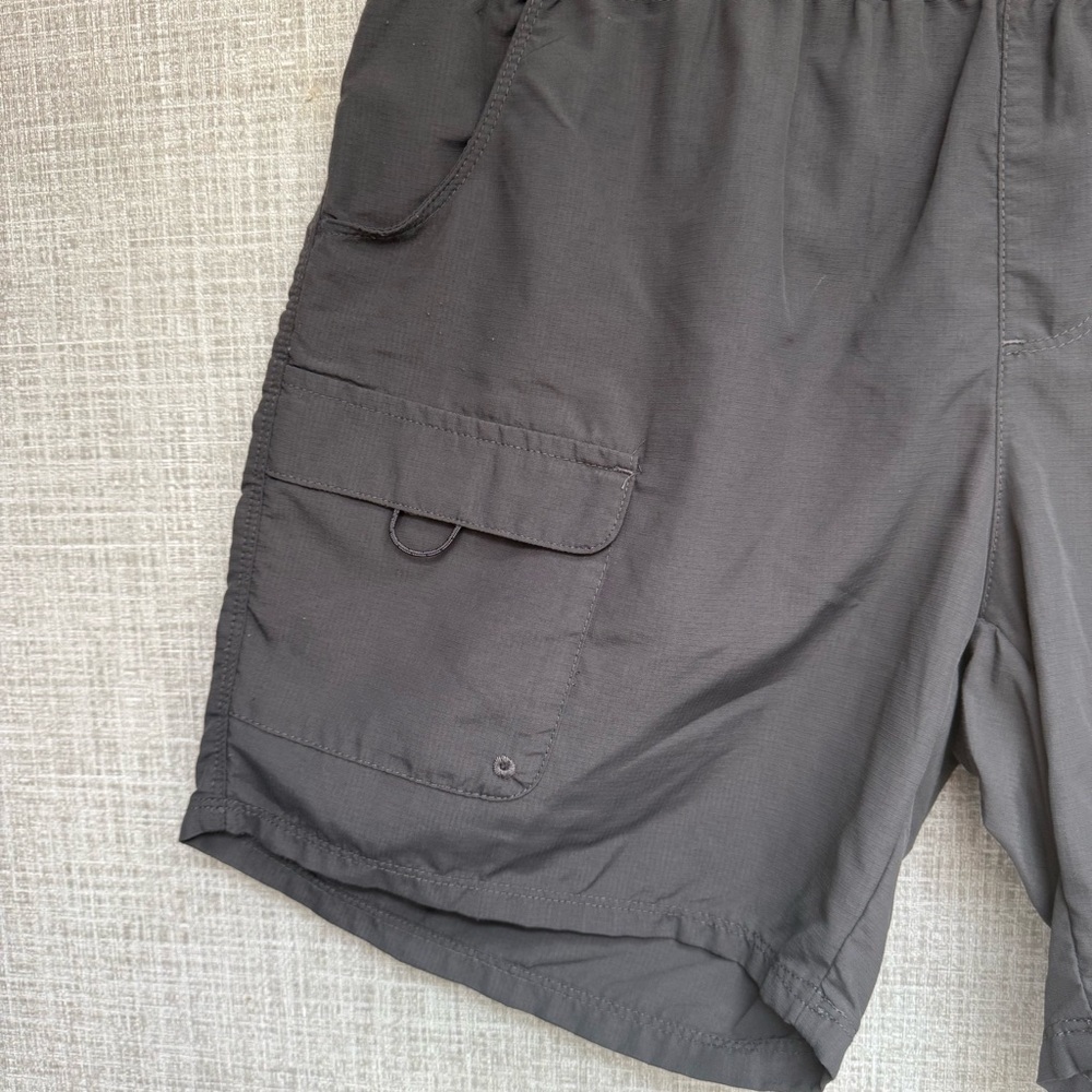 Columbia Omni-Shade Kestrel Trail Hiking Shorts Women’s Size M – Charcoal Gray - Picture 2 of 6